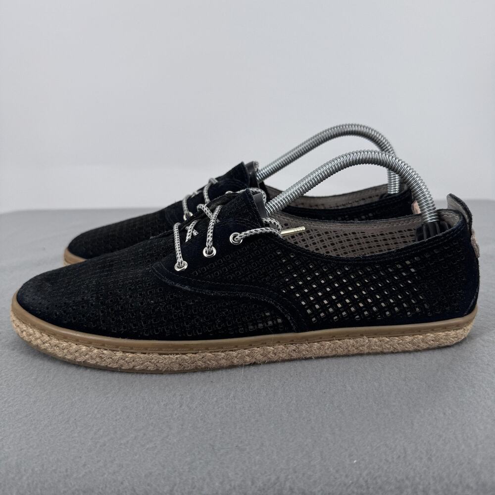 Cole Haan Pinch Maine Clam Oxfords Womens 10 Black Grand OS Espadrille Boat Shoe